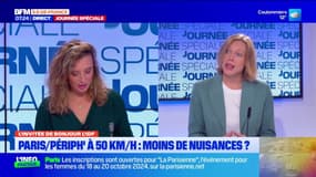 Anne-Claire Boux veut y aller "étape par étape" pour évaluer les répercussions des 50 km/h sur le périphérique
