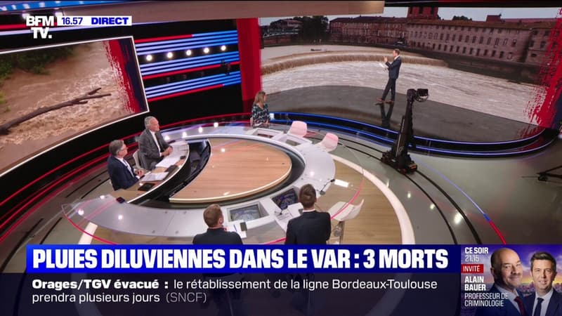 LES ÉCLAIREURS - Orages/Var: le choc des images