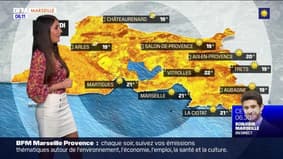 Météo Provence: des températures supérieures aux normales de saison attendues aujourd'hui, jusqu'à 30°C à Marseille