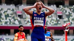 Karsten Warholm sur le 400m haies des JO de Tokyo