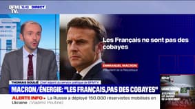 Emmanuel Macron à des ministres sur les risques de coupure: "Les Français ne sont pas des cobayes"