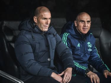 Zinédine Zidane et David Bettoni