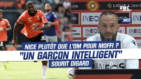 Mercato : Nice plutôt que l'OM pour Moffi ? "Un garçon intelligent" sourit Digard