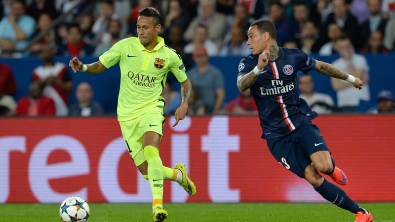 Neymar prend le meilleur sur Marquinhos