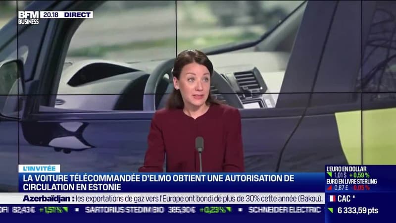 Kristina Kalda (Elmo) : La voiture télécommandée d'Elmo obtient une autorisation de circulation en Estonie - 12/09