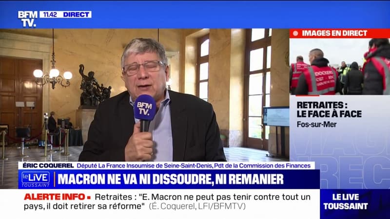 Éric Coquerel accusé d’avoir frappé un policier: « On est passé à l’intimidation des élus », réagit le député de La France insoumise