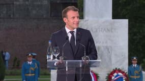 "Merci de votre exceptionnel accueil": en visite à Belgrade, Emmanuel Macron tient un discours en langue serbe