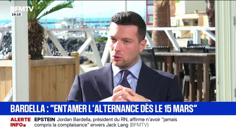 "Il n'y aura pas un euro d'augmentation de la fiscalité dans les communes qui seront dirigées par des maires Rassemblement national”, déclare Jordan Bardella