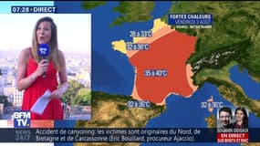 La météo pour ce vendredi 3 août 2018