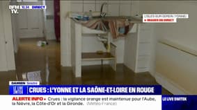 "Sur ce logement, tout est fichu, il n'y a plus rien à récupérer": à L'Isles-sur-Serein (Yonne), les sinistrés constatent les dégâts
