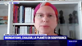 "Le changement climatique, [...] on est en train de se le prendre en plein visage", alerte Fanny Petitbon, (CARE France)