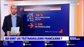 Qui sont les télétravailleurs franciliens?