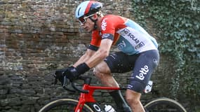 Arnaud de Lie lors du GP du Samyn, le 27 février 2024