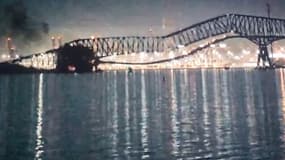 Un pont s'effondre à Baltimore
