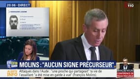 Attaques terroristes dans l'Aude: François Molins s'exprime