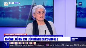 Covid-19: Jacqueline Marvel, immunologiste au CIRI, estime que "tant que nous restons sur ce plateau, le risque n'est pas très important"