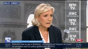 Saisie de 2 millions d'euros: "C'est un véritable attentat", affirme Marine Le Pen