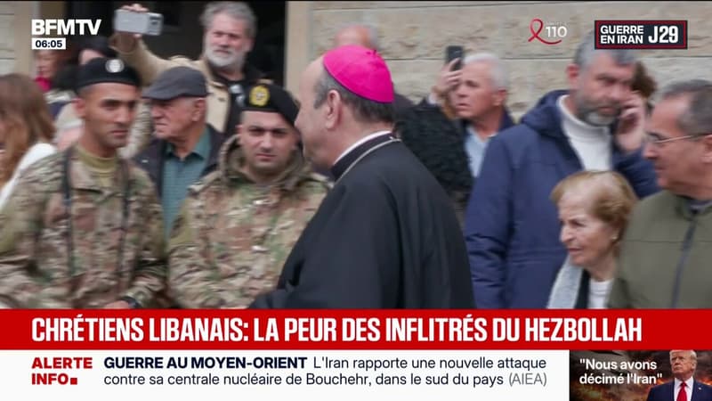 Guerre au Moyen-Orient: au Sud-Liban, les chrétiens pris au piège de la guerre