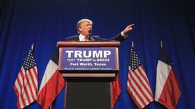 Donald Trump lors d'un meeting au Texas, le 26 février 2016.