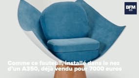 Airbus vend désormais des meubles conçus à partir de ses vieux avions