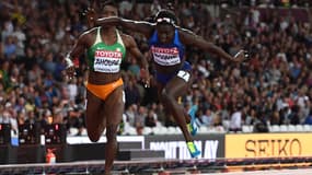 Teri Bowie championne du monde du 100m