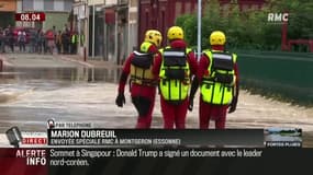 Fortes pluies: un RER B se couche sur la voie dans l'Essonne, sept blessés légers 