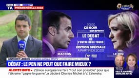 Débat d'entre-deux-tours: Marine Le Pen "enthousiaste, prête et concentrée", selon ses proches 