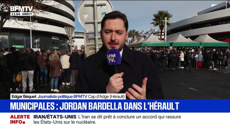 Municipales: Jordan Bardella attendu au Cap d'Agde pour le lancement officiel de la campagne du RN