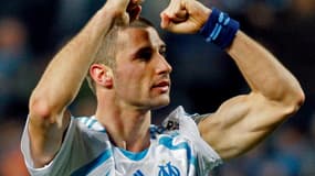 Lorik Cana lors de son passage à Marseille