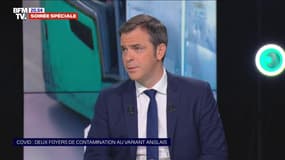 Olivier Véran: "Ce variant anglais, je le traite presque comme un virus différent"