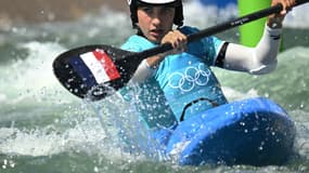 Angèle Hug aux JO de Paris 2024.