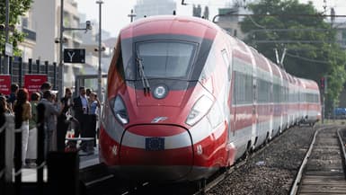 Un train de la Trenitalia le 13 juin 2025 à Marseille (photo d'illustration).