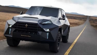 Ce SUV mesure 6 mètres de long pour 2,50 mètres de large, et se veut le plus cher du monde.