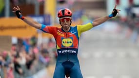 Carlos Verona vainqueur de la 15e étape du Giro, le 25 mai 2025.