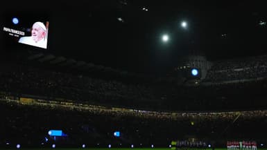Hommage à San Siro au pape François