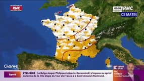 Météo du 10 juillet 2024
