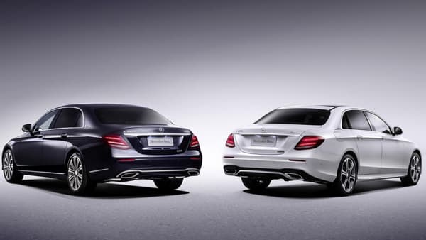 Mercedes aussi à cédé à la mode de la berline extra large avec la Classe E.