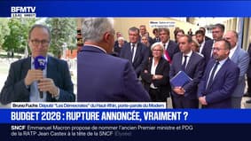 Budget: "On ne peut pas encore augmenter les taxes en France", déclare Bruno Fuchs, porte-parole du Modem