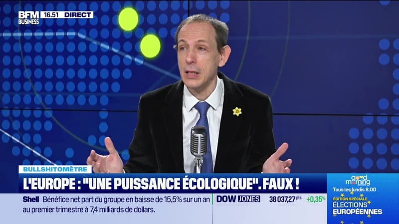 Bullshitomètre : Grâce au Pacte Vert, l’Europe est en train de devenir une véritable puissance écologique - FAUX répond Gilles Petit - 02/05