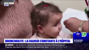 Bronchiolite: la hausse constante à l'hôpital 