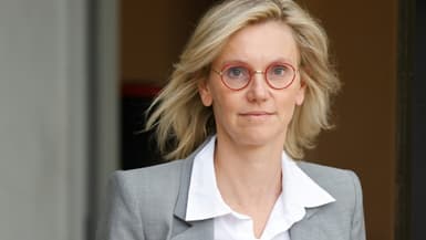 La ministre de la Transition énergétique, Agnès Pannier-Runacher, à Paris, le 13 septembre 2023
