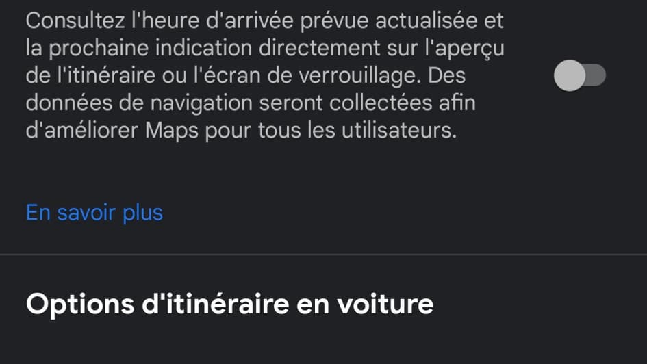 La nouvelle fonctionnalité "itinéraire en un clin d'oeil" est disponible sur Google Maps depuis ce mercredi 28 février 2024.