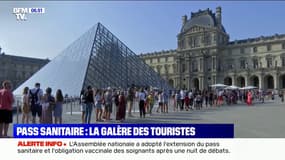 Pass sanitaire: les touristes étrangers ne sont pas toujours au point   