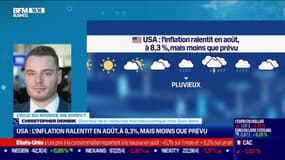 Christopher Dembik (Saxo Bank) : L'inflation ralentit en août aux États-Unis, à 8,3%, mais moins que prévu - 13/09