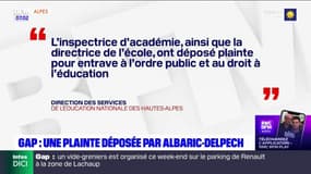 Une plainte déposée après le blocage de l'école Porte-Colombe à Gap