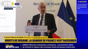 Droits de douane américains: "L'euro est une force dans cette tempête", estime le gouverneur de la Banque de France