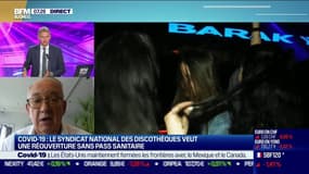 Patrick Malvaës (Président du syndicat national des discothèques): pour la réouverture des discothèques, le pass sanitaire "tel qu'il est appliqué aujourd'hui" n'est pas "réaliste"