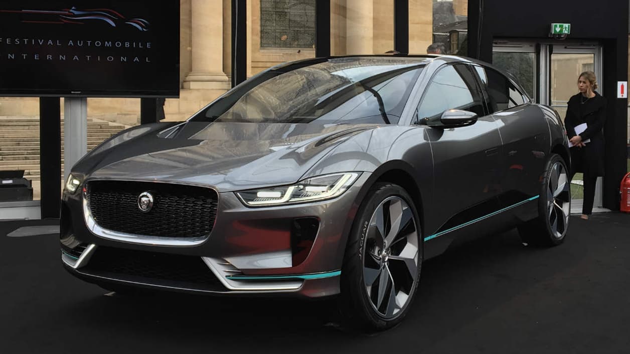 L'I-Pace est présenté pour la 1ère fois en Europe cette semaine à Paris. L'I-Pace est présenté pour la 1ère fois en Europe cette semaine à Paris.