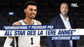 NBA : "Wembanyama ? Pourquoi pas All-Star dès la première année", s’interroge Weis
