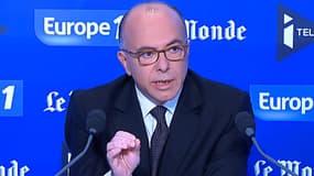 Le ministre de l'Intérieur Bernard Cazeneuve 